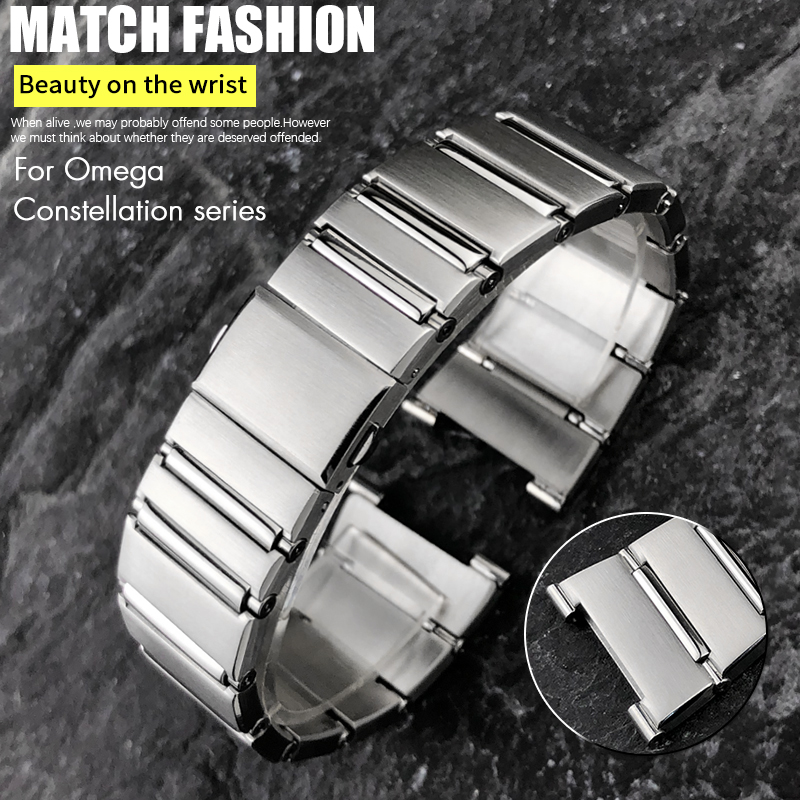 Omega Watch Constellation - 24mm 14mm 17mm Stainless Steel Watchband
