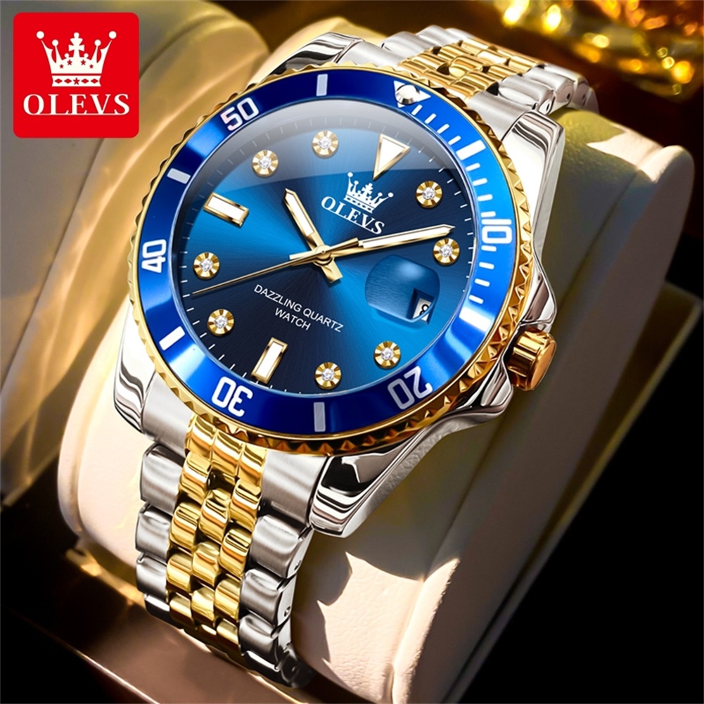 Rolex Watch Submariner - OLEVS Luxury Watch Business Waterproof Male