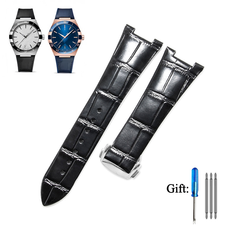 Omega Watch Constellation - Leather watch Starp for Omega Constellation