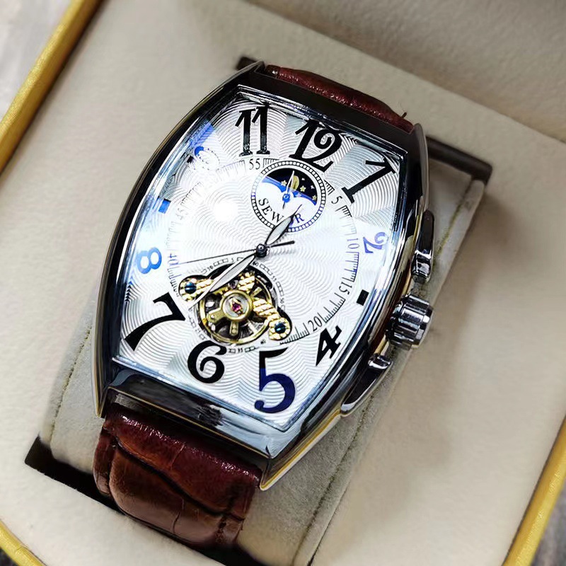 SEWOR Mechanical Watch Men Gol - огляд і ціна Seiko Watch Prospex