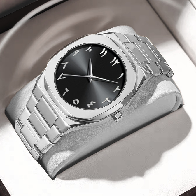 Fashionable men's quartz watch - огляд і ціна Cartier Watch Santos