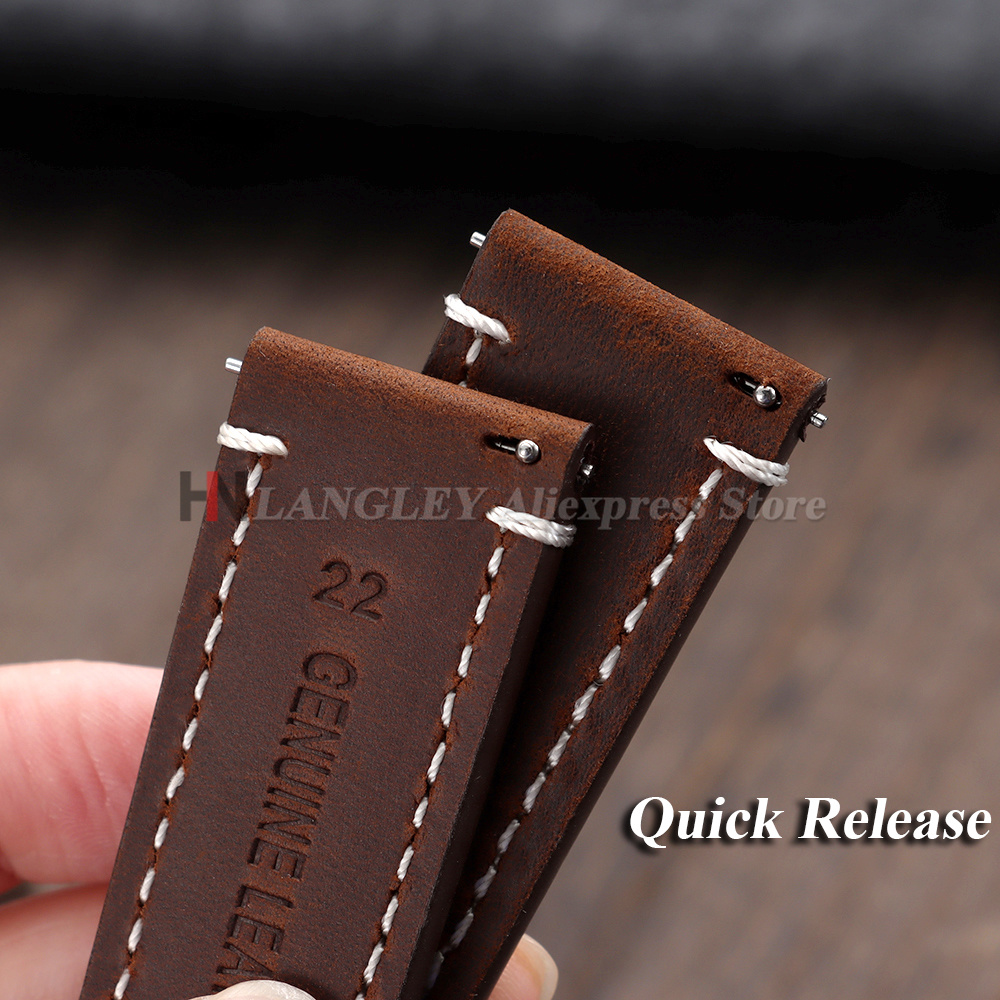 Genuine Calfskin Watch Band fo - огляд і ціна Omega Watch Speedmaster