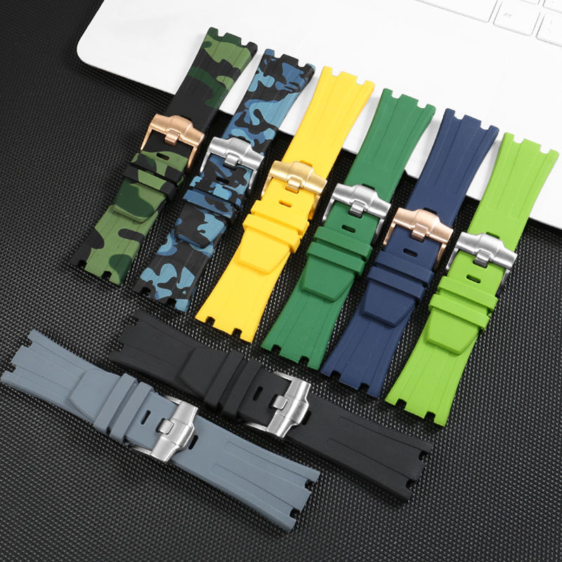 28mm Silicone Watchband for AP - огляд і ціна Audemars Piguet Watch Royal Oak