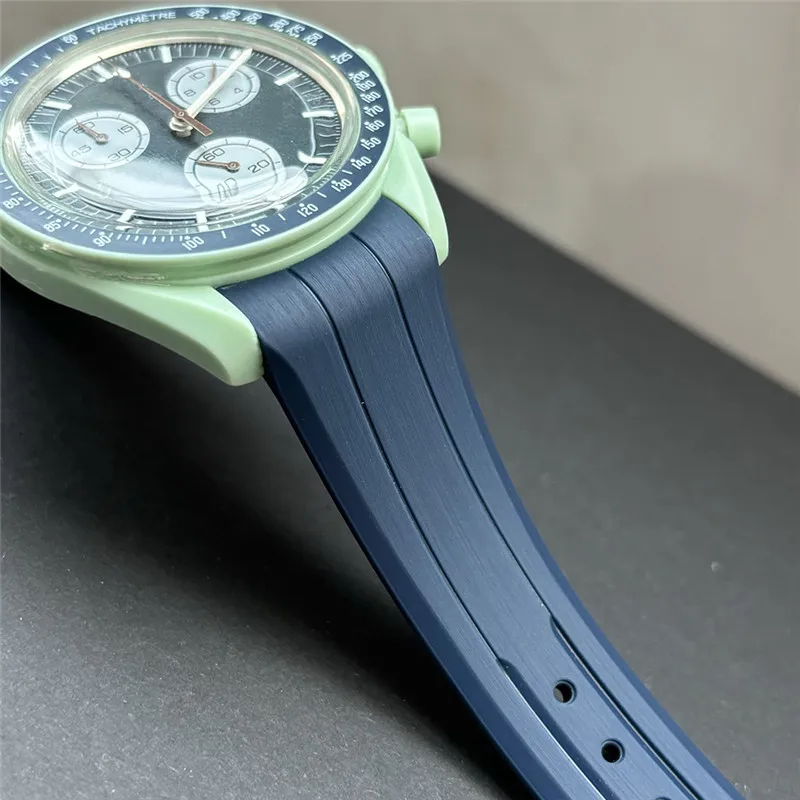20mm Rubber Strap for Omega X  - огляд і ціна Omega Watch Speedmaster