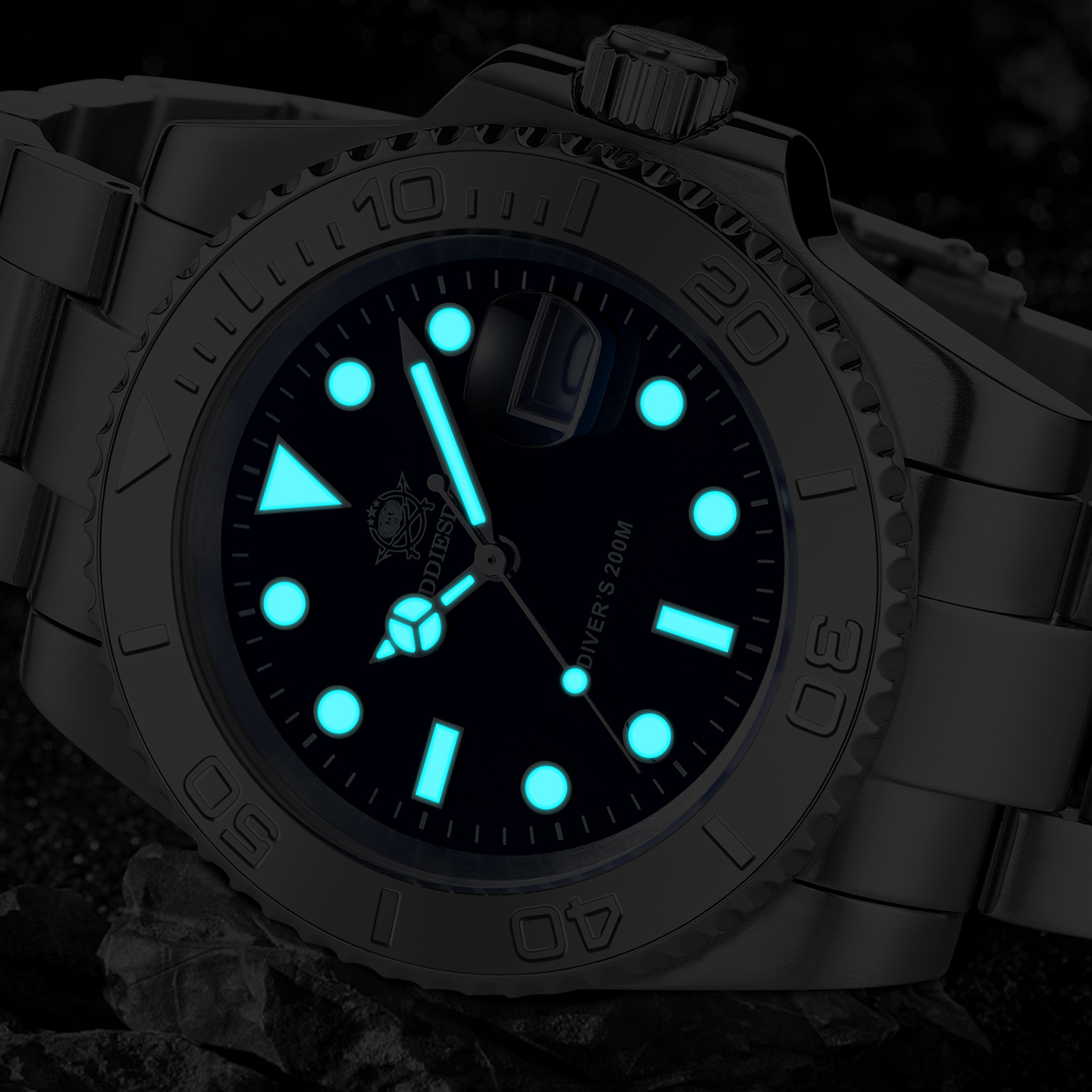ADDIESIDVE Men's Stainless Ste - огляд і ціна Rolex Watch Submariner