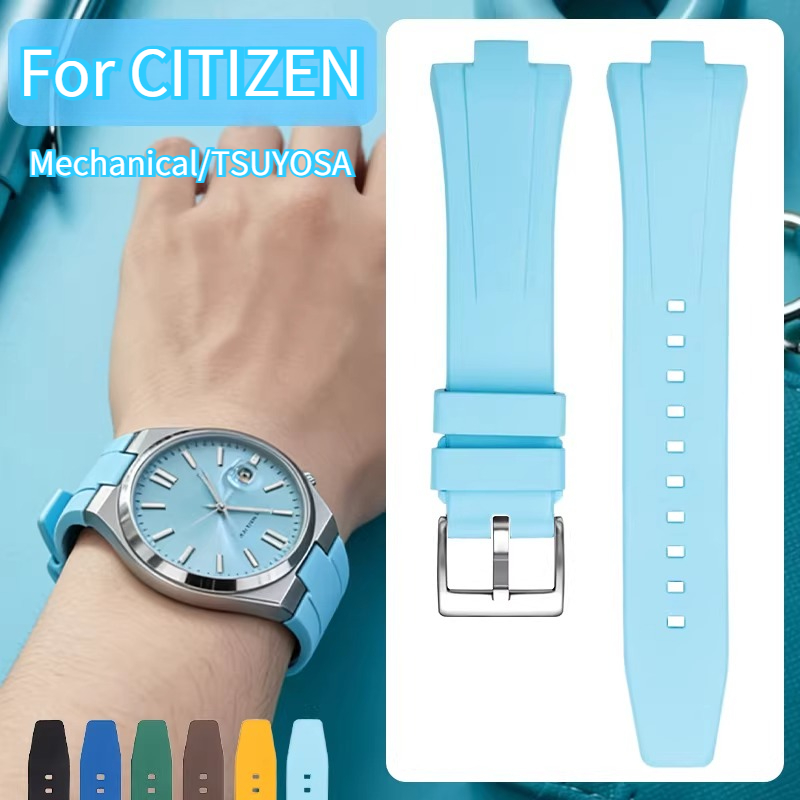Fluorine rubber watch strap me - огляд і ціна Citizen Watch Tsuyosa