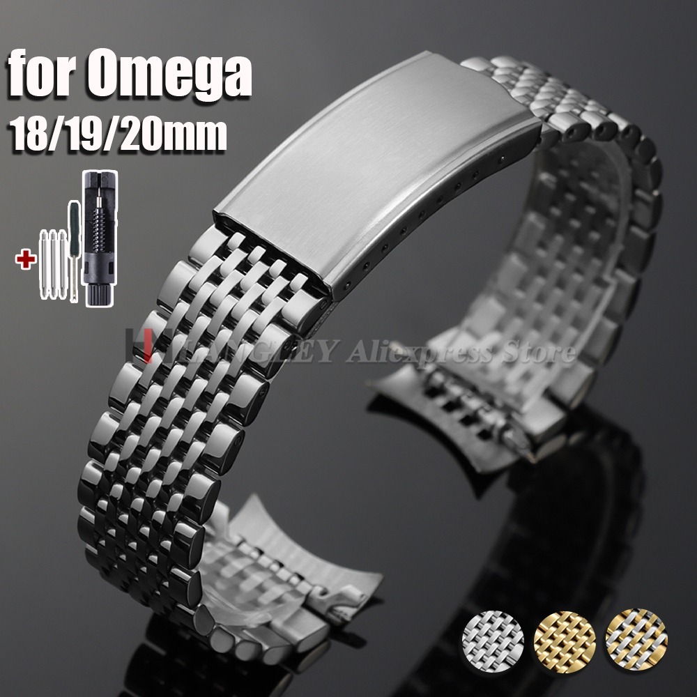 18mm 19mm 20mm Stainless Steel - огляд і ціна Omega Watch Speedmaster