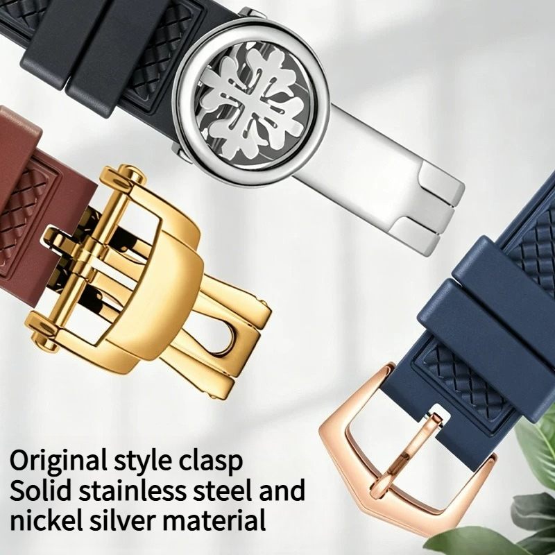 Fluorine rubber watch strap do - огляд і ціна Patek Philippe Watch Calatrava