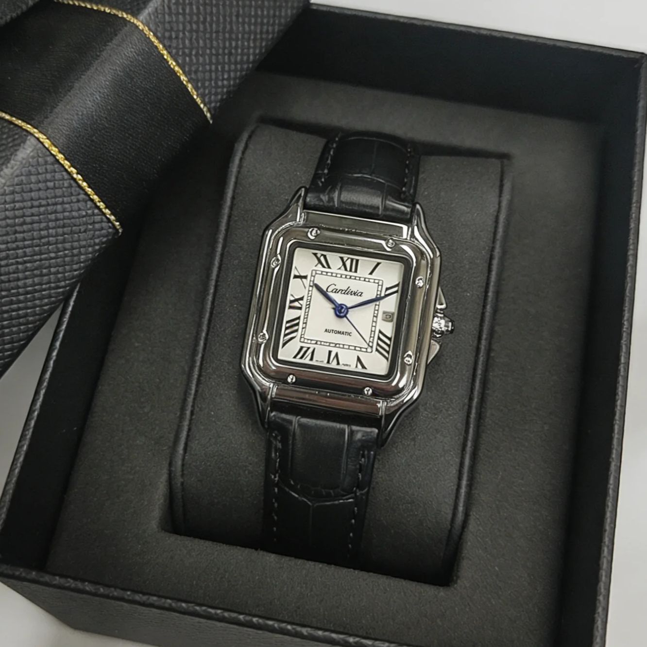 Retro Square Women's Quartz Wa - огляд і ціна Cartier Watch Santos