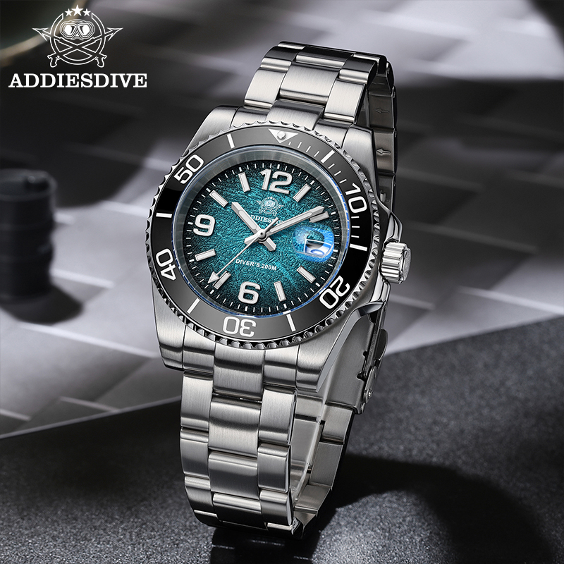 ADDIESDIVE 41mm Men Diving Wat - огляд і ціна Rolex Watch Submariner