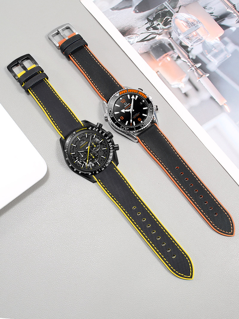 Nylon Textured Watch Strap Sui - огляд і ціна Omega Watch Speedmaster