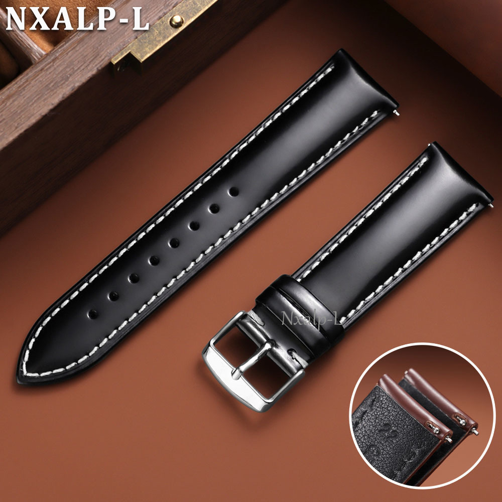 Oiled Leather Strap for Omega  - огляд і ціна Omega Watch Speedmaster