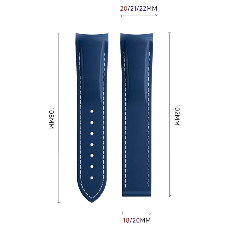 Curved End Rubber Silicone Wat - огляд і ціна Omega Watch Speedmaster