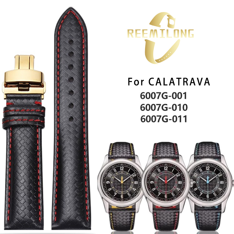 Carbon fiber lines cowhide wat - огляд і ціна Patek Philippe Watch Calatrava
