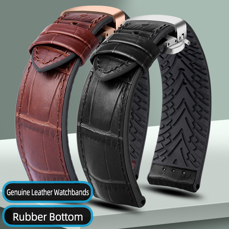 Genuine Leather Watchbands 19/ - огляд і ціна Omega Watch Speedmaster