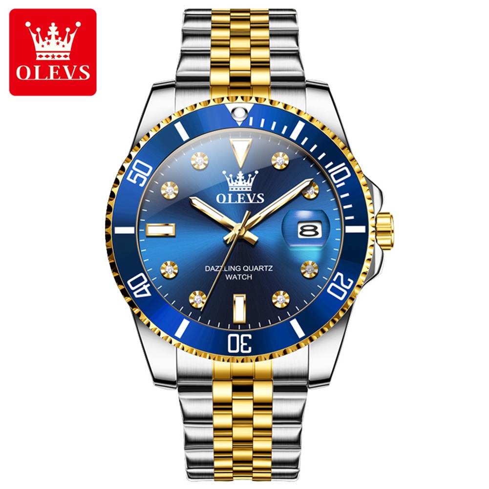 OLEVS Luxury Watch Business Wa - огляд і ціна Rolex Watch Submariner