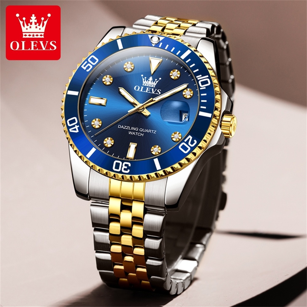 OLEVS Luxury Watch Business Wa - огляд і ціна Rolex Watch Submariner