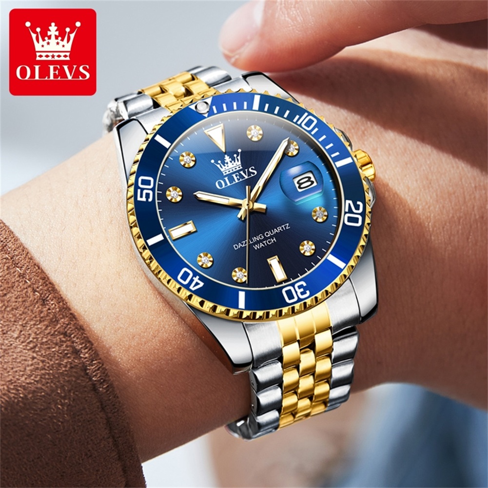 OLEVS Luxury Watch Business Wa - огляд і ціна Rolex Watch Submariner