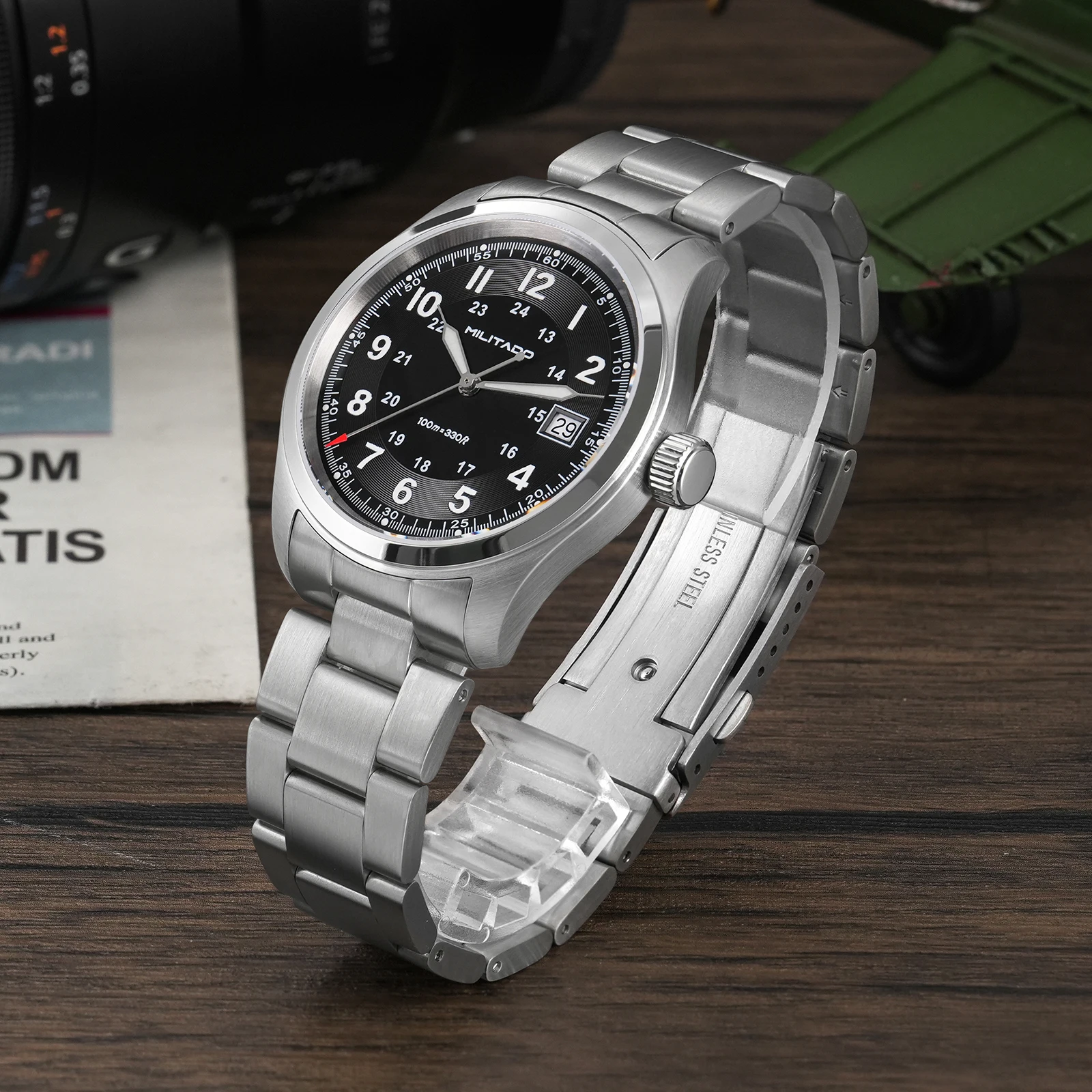 Militado ML08 Vintage Quartz W - огляд і ціна Rolex Watch Submariner