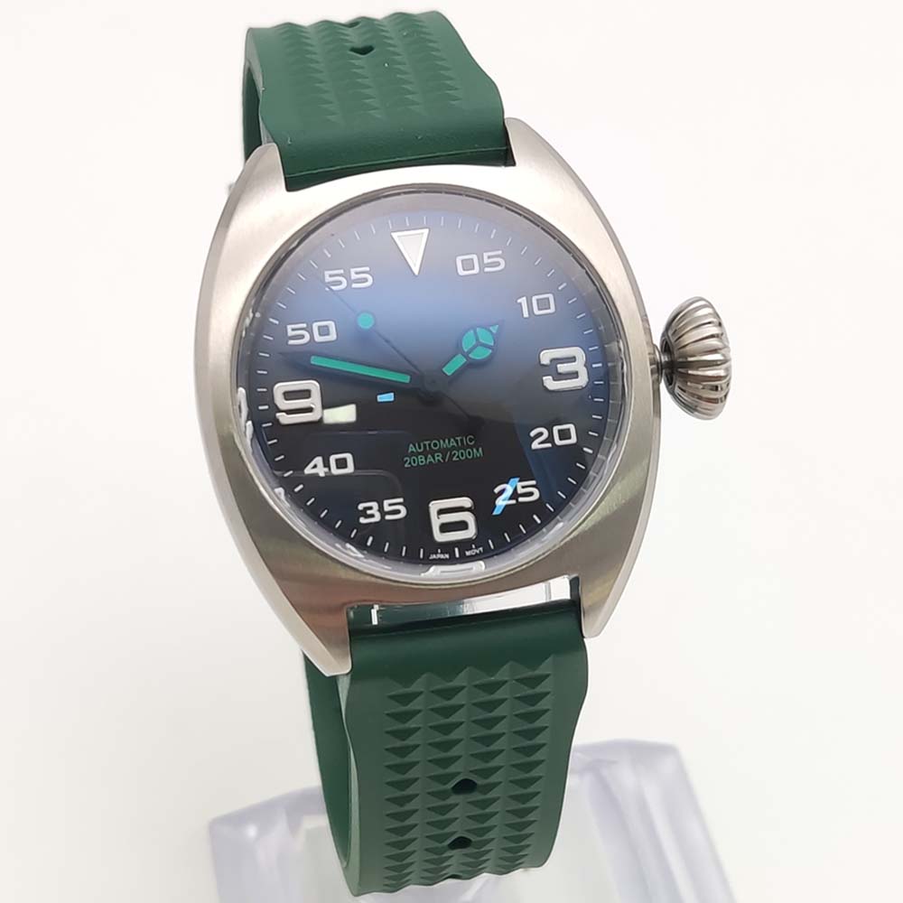 Fashion 36MM Self-Winding Move - огляд і ціна Rubber Strap Diver