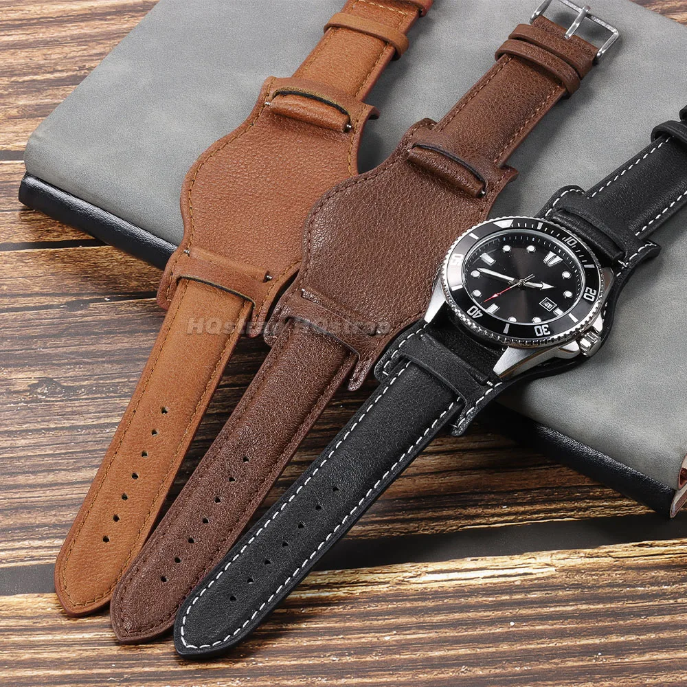 Genuine Leather Watch Band for - огляд і ціна Omega Watch Speedmaster
