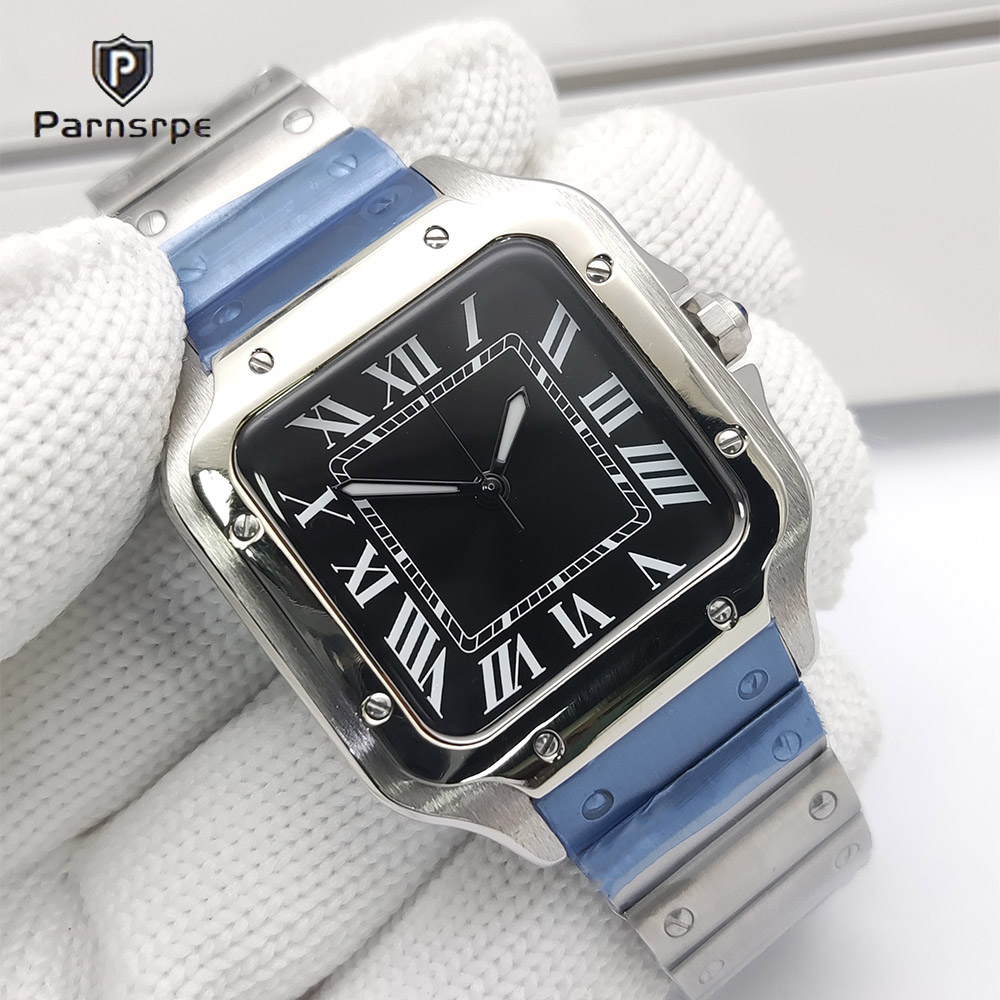 Men's Watches Square Case New  - огляд і ціна Cartier Watch Santos
