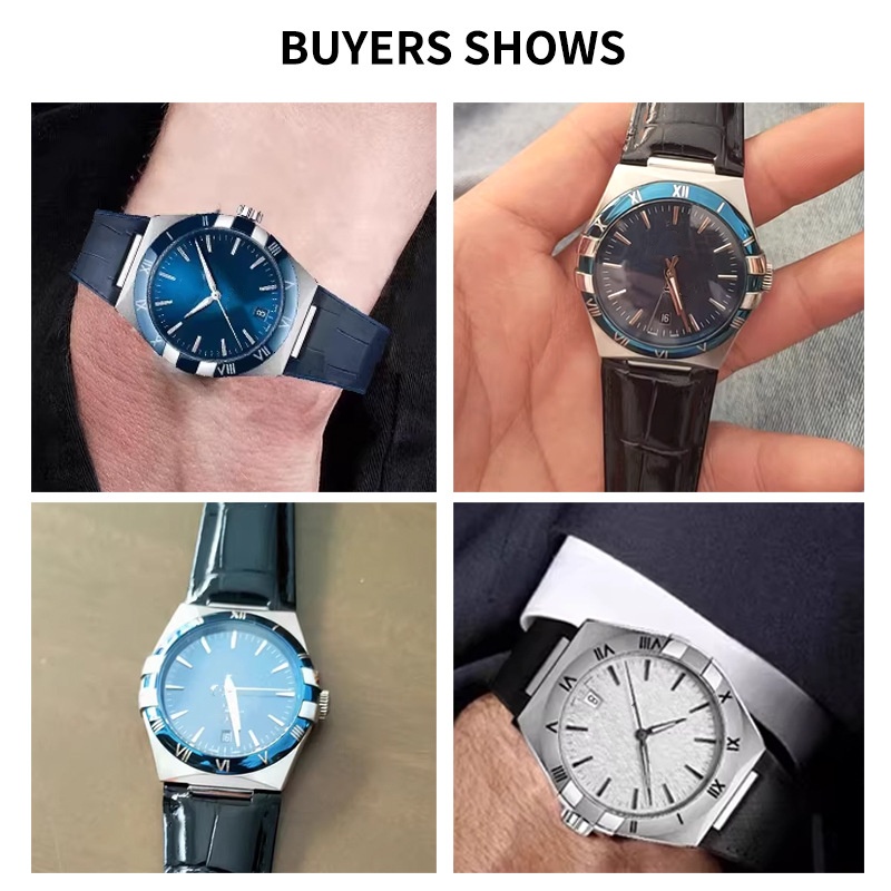 Leather watch Starp for Omega  - огляд і ціна Omega Watch Constellation